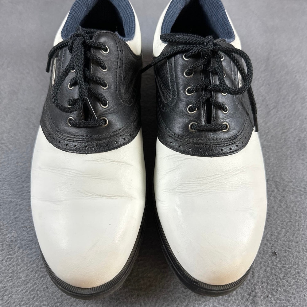 FootJoy Golf Shoes - White, Navy,‎ Black - Men's Size 8